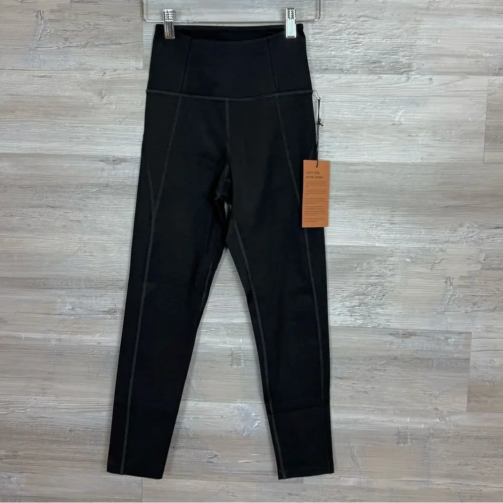 Girlfriend Collective Black Leggings